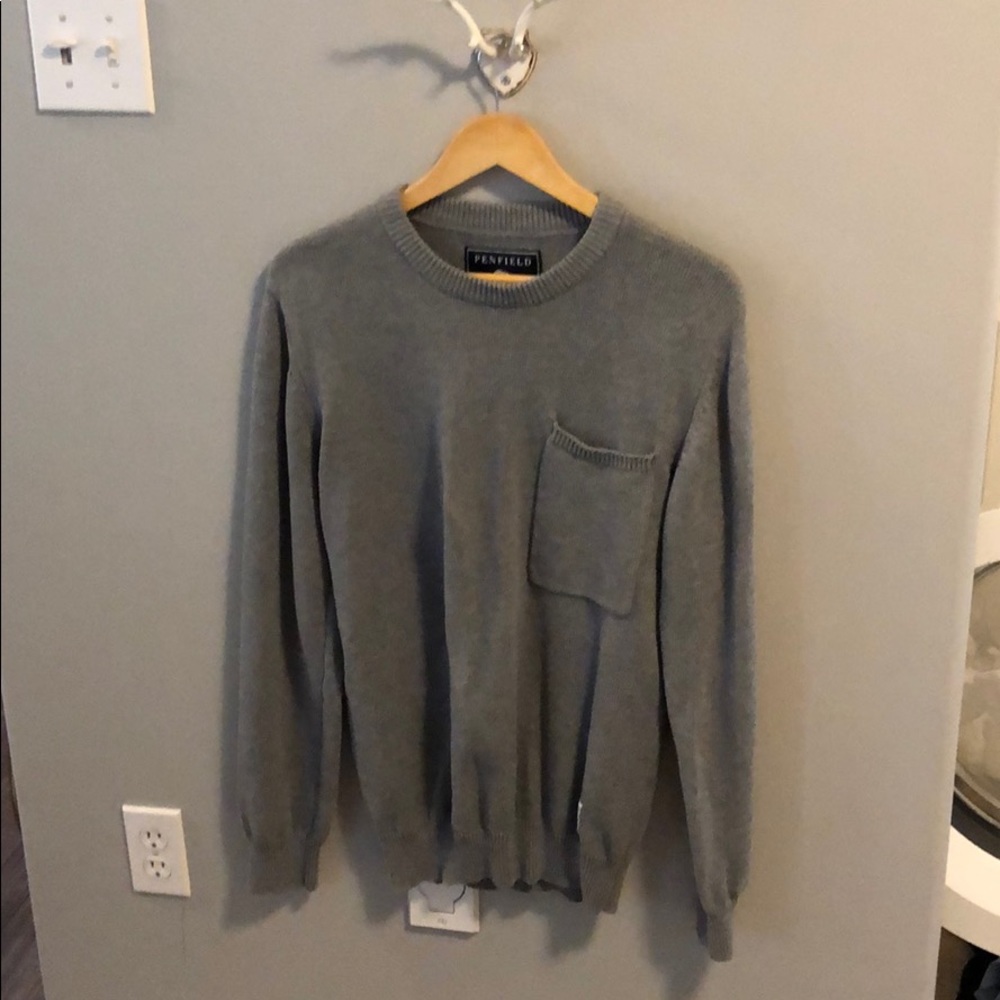 Grey Penfield sweater